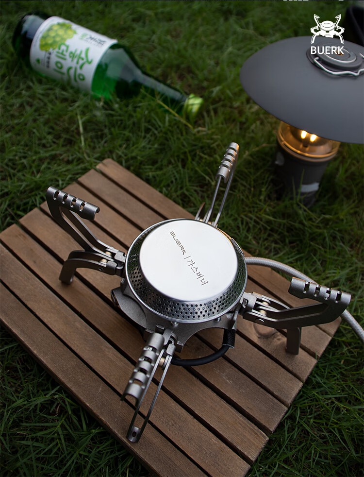 BUERK New Infrared Portable Foldable Split Cassette Stove Windproof Explosion-Proof Outdoor Camping Tea Cooking Gas Burner 12