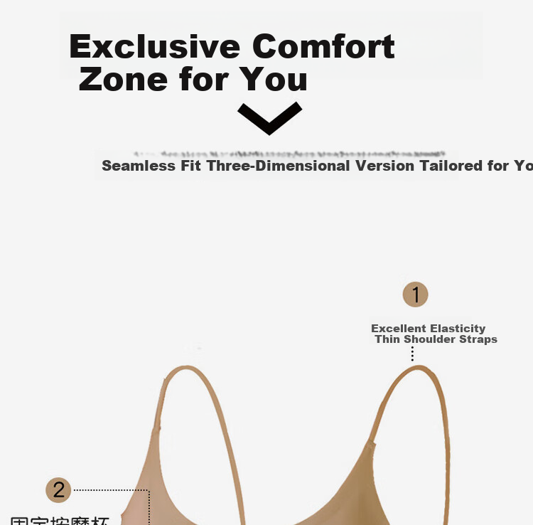 GUJIN Ice Silk Camisole for Women with Built-In Bra Pads, Cross-Back Design, Inner Wear for Blouses, Undershirts And Suit Tops 8