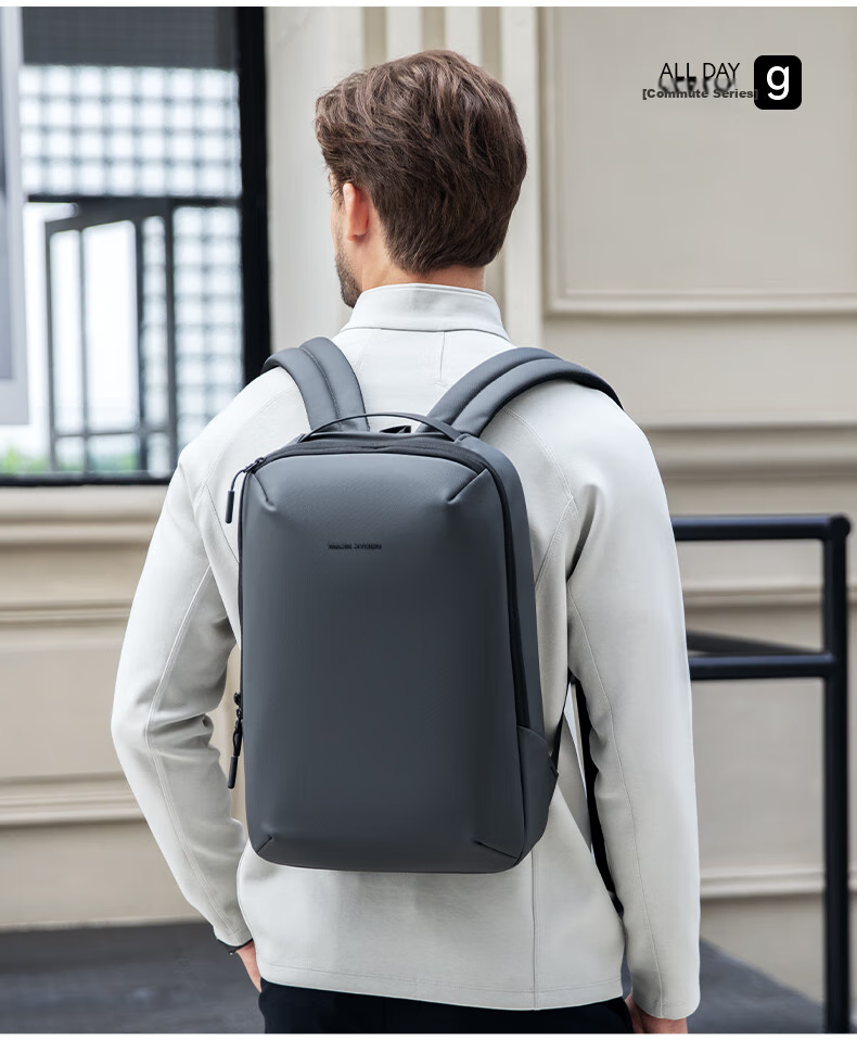 MARK RYDEN Laptop Backpack, Business Travel Bag for Commuting, 15.4-Inch Notebook Backpack, School Bag MR2408 Elegant Black 5