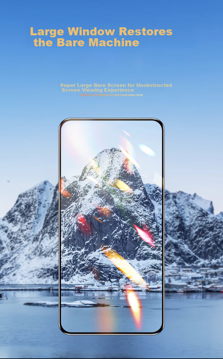 BIAZE [Triple Enhanced 2 Pieces] Tempered Glass Screen Protector for OPPO OnePlus Ace 2V, OnePlus Ace 2V Phone Screen Film, HD Anti-Scratch Wear-Resistant Anti-Fingerprint Glass Film JM527 2