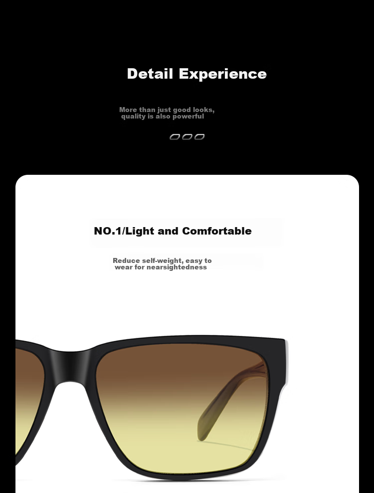 Bertha Anti-Glare Night Vision Goggles for Driving at Night, Anti-Glare Polarized Myopia Glasses for Drivers 22