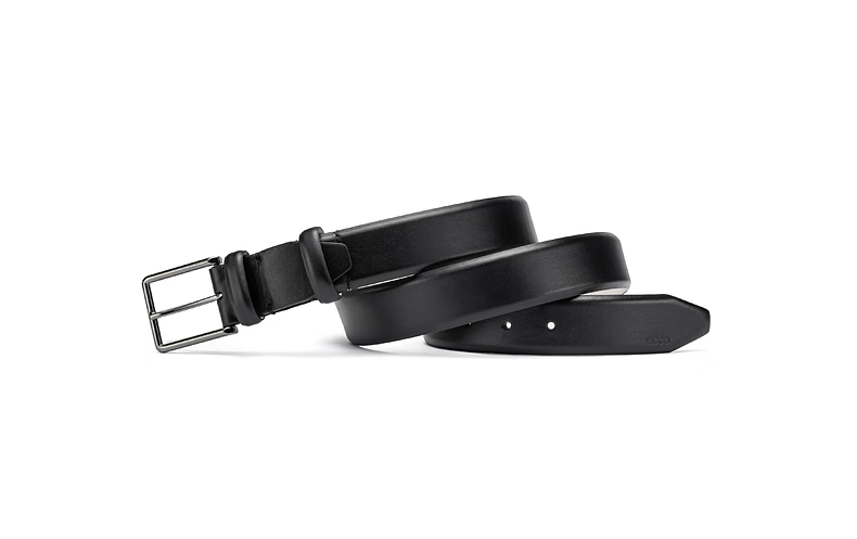 ECCO Gift for Husband Or Boyfriend: ECCO Leather Light Luxury Business Men's Belt 9105893 Brown 110 4