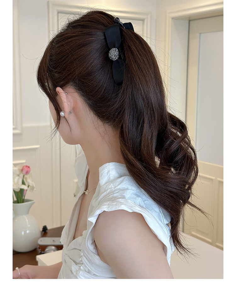CHIMERA Large Vertical Clip Bow High Ponytail Twist Banana Hair Clip Hair Accessories for Thick Hair Women's Birthday Gift 5