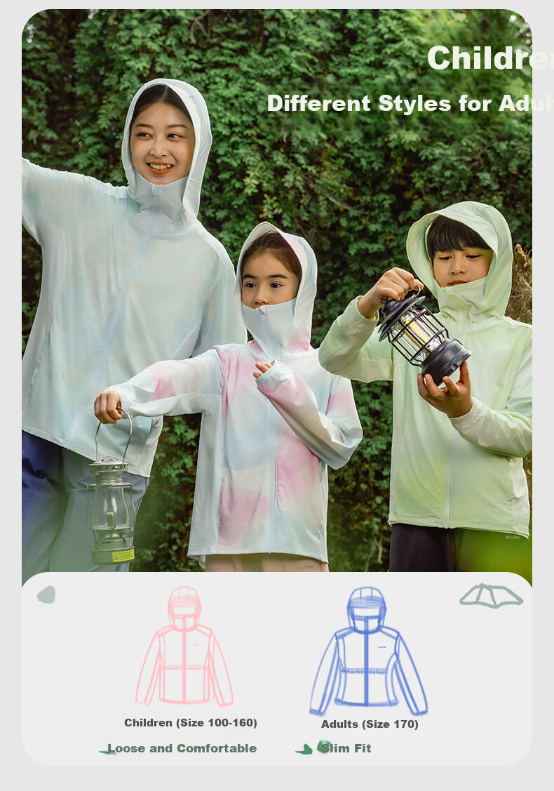 HeyBetter Children's Sun Protection Clothing, Ultra-Light, Glossy, UV-Resistant UPF50+, Full Print, Pink, Size 140 11