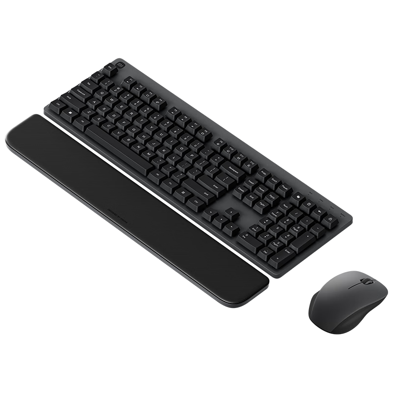MI Wireless Keyboard And Mouse Set, Comfort Edition, Deep Space Black, Slim And Portable, Full-Size 108-Key Keyboard And Mouse, 2.4G Wireless Transmission, for Computer And Laptop Office Use, Keyboard And Mouse Combo