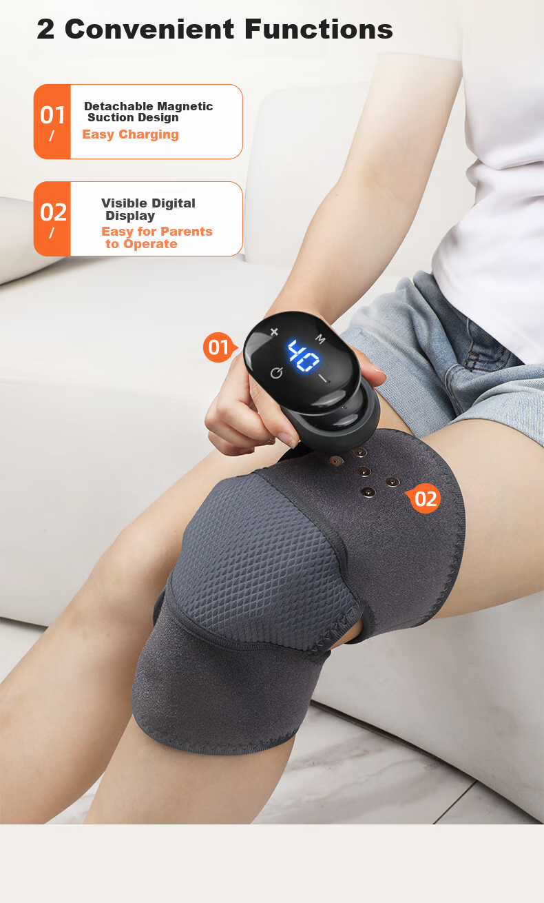 Renhe Knee Hot Compress Therapy Massager Heating Knee Leg Massager for Elderly Parents Father's Day Gift 8