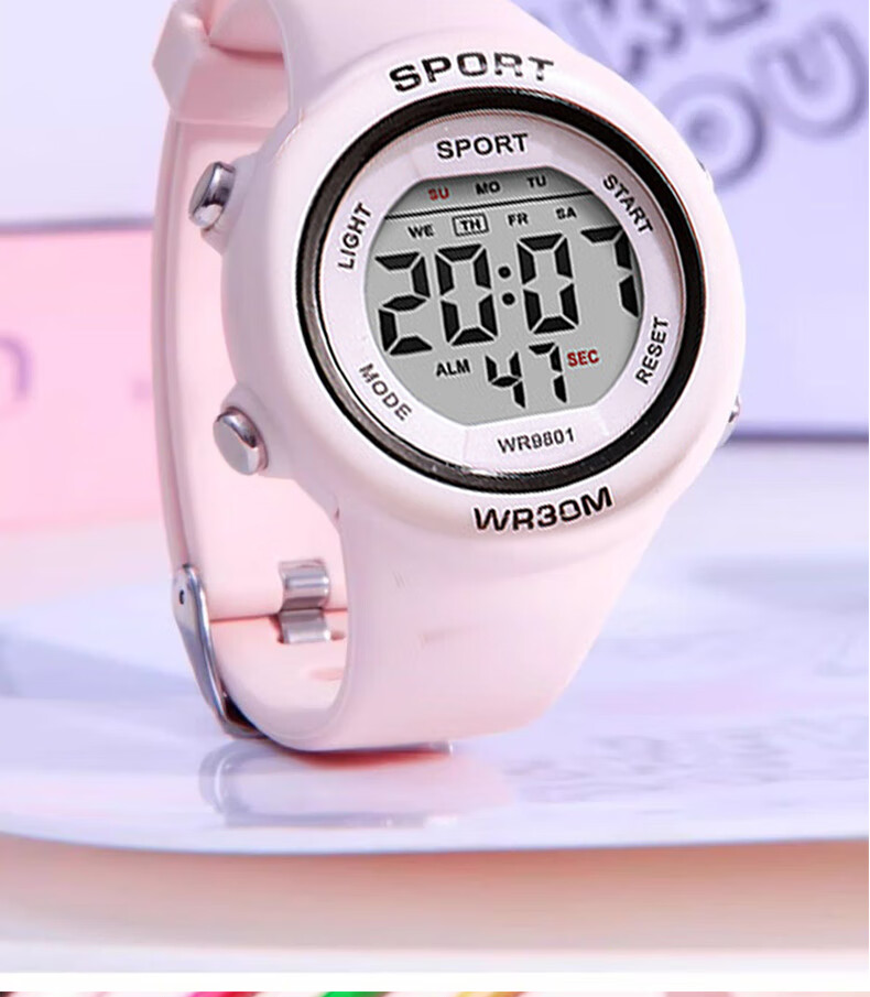 YAJIA Digital Watch Waterproof Multifunctional Sports Student Watch for Kids Teens Fashion Ins Style 13