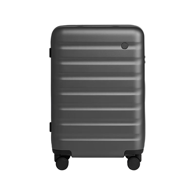 90Fen Luggage, 20-Inch Rhine River Pro Suitcase, Carry-On Trolley Case, Quiet Wheels, Password Lock, Titanium Gray