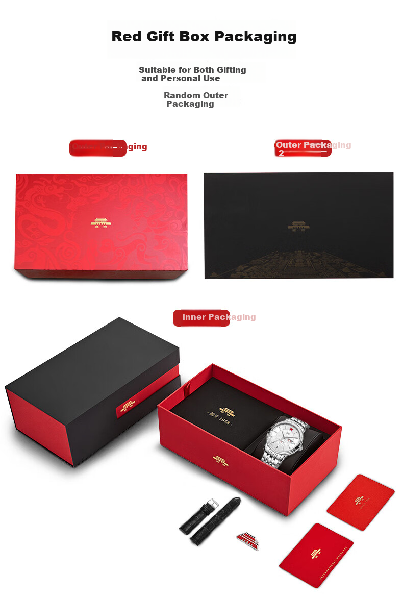 Beijing Watch, Men's Fully Automatic Mechanical Watch, Twelve Zodiac Signs, Hongxing National Watch, Birthday Gift for Me 18