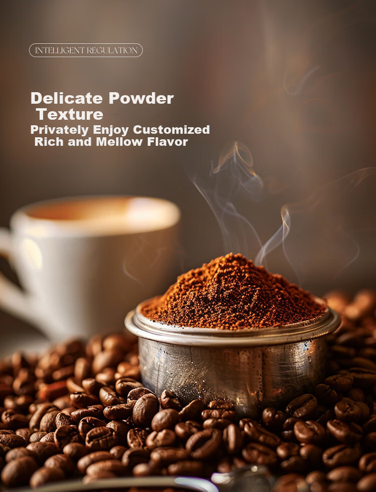 Jinu (Jetinno) [7-Day Trial] Fully Automatic Coffee Machine for Home And Office Use with Integrated Grinding (64mm Flat Blade), Dual Boiler, Self-Cleaning JL15 (20g Ground Coffee Container) 13