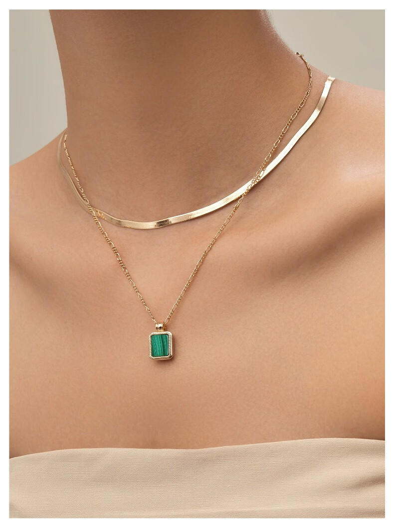 Amber Lollipop OIL FRAME Series Jewelry Necklace for Women, Choker Necklace, Birthday Gift, Practical Present for Girlfriend, Wife, Or Best Friend 5