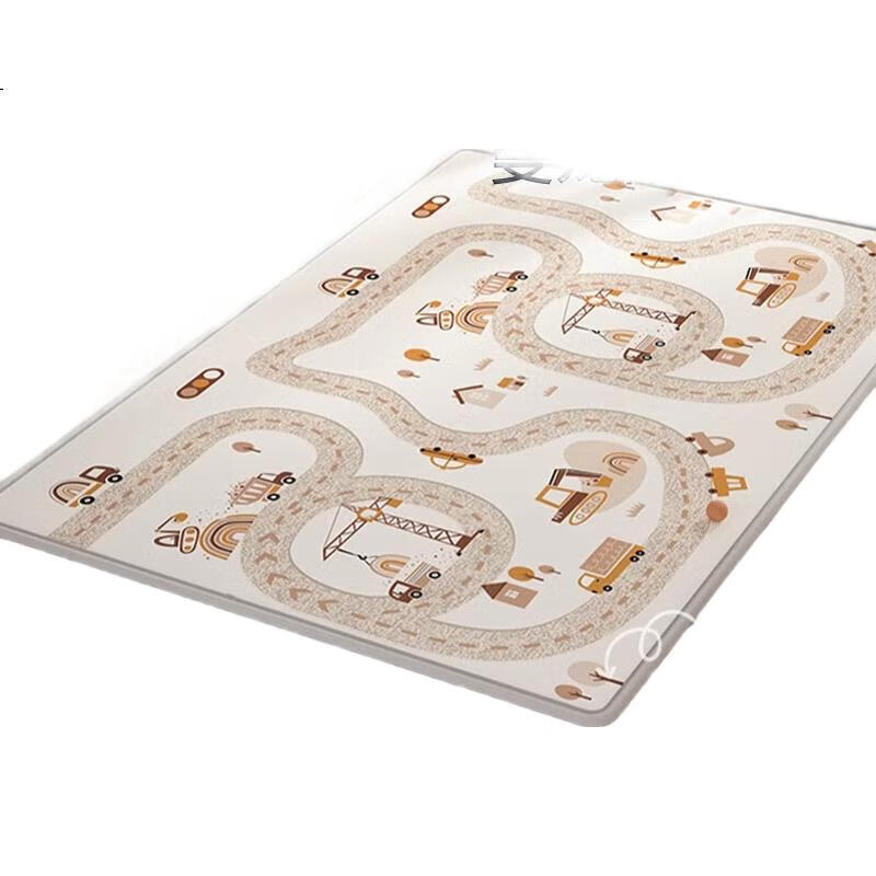 Детский игровой коврик Manlong IXPE, складной, двусторонний, противоскользящий, 180x200x2 см