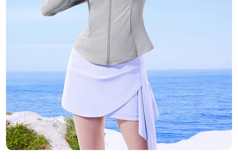 SIINSIIN 6.0Air Ice Skin Sunscreen Jacket for Women New UV Protection Slim Fit Breathable Waist-Cinching Sun Protection Coat 3
