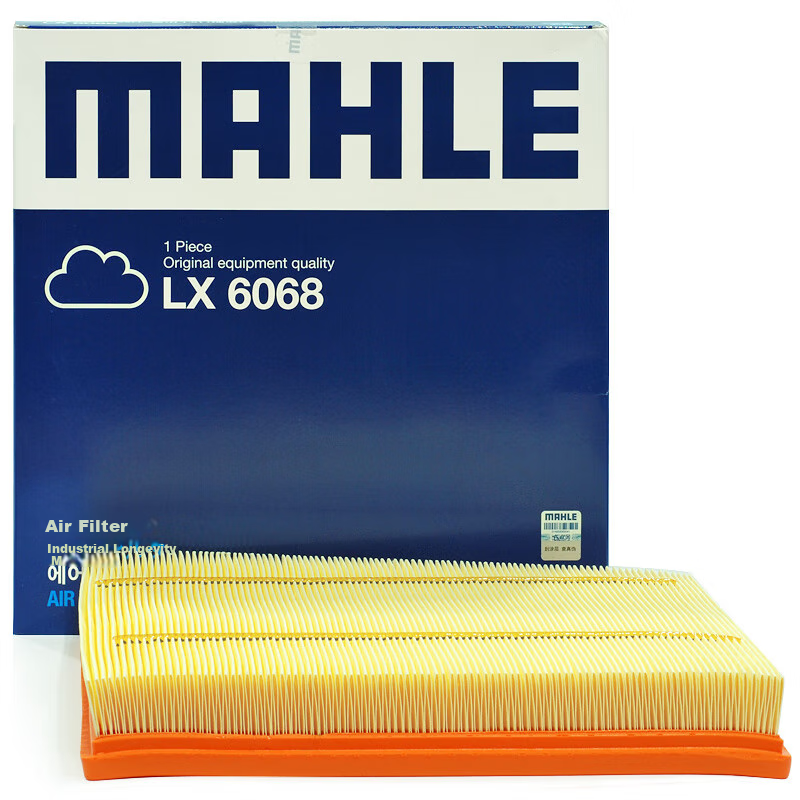 Воздушный фильтр MAHLE LX6068 для WEY Weipai Lanshan, артикул LX6068, производитель MAHLE