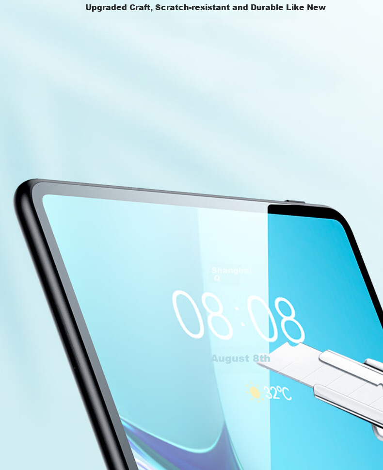 Aolang Tempered Glass Screen Protector for Huawei MatePad 11 2023/22 Model, HUAWEI Tablet 10.95-Inch Computer Protective Film, Shatterproof Screen Film, HD Clear Glass Anti-Drop Transparent 10