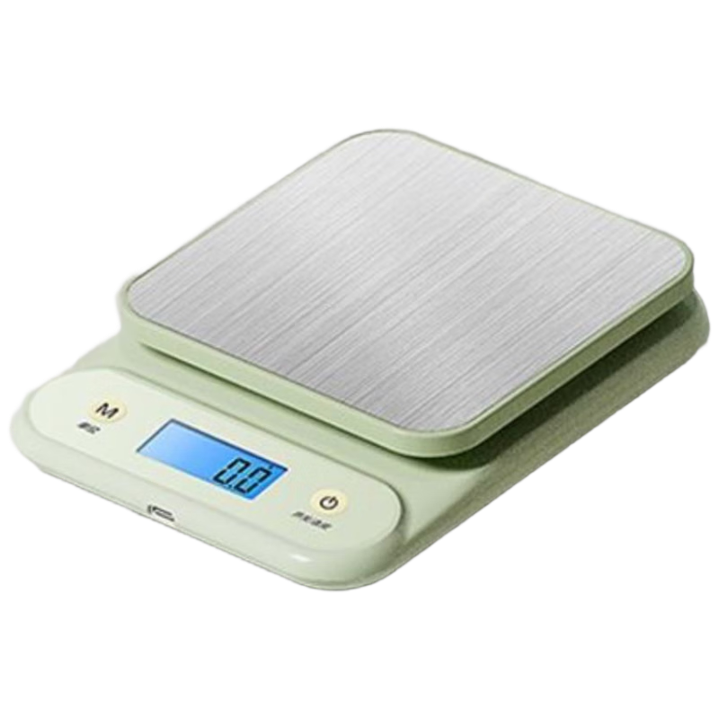 JD Jingzao Electronic Scale 0.1g Precision Kitchen Scale Stainless Steel Surface Food Scale 6kg with 2 Batteries