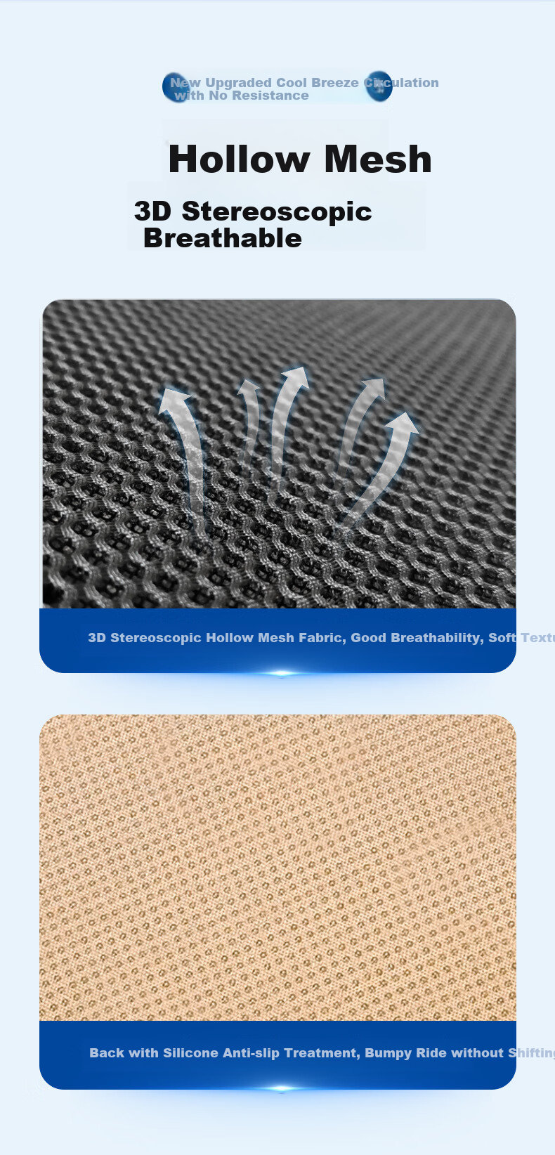 Dijialun USB Summer Car Ventilation Seat Cushion, Cooling Pad, Office Summer Truck Fan-Cooled Seat Cushio 13