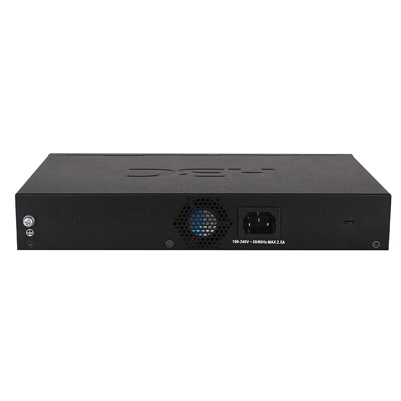 H3C 60W Power Supply, 8-Port Gigabit Unmanaged Enterprise-Level Network POE Switch, Desktop Ethernet Splitter, S1208V-PWR