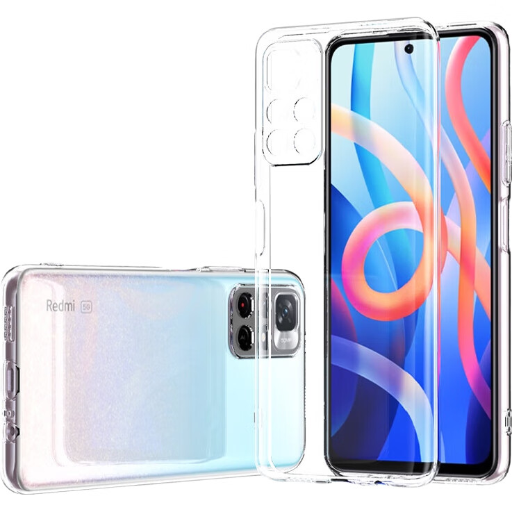 Чехол ESCAPE для Xiaomi Redmi Note 11 5G, прозрачный, силиконовый, противоударный