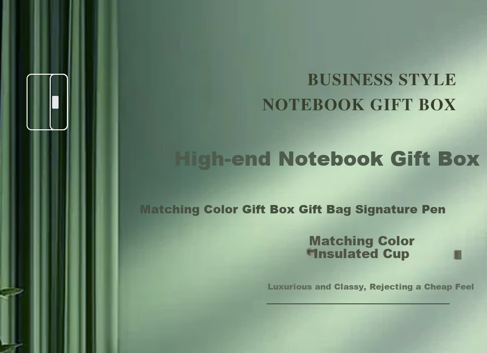 Jiaranheng Notebook Gift Box Set with Thermos, Stylish Gift for Teachers, High-Quality Office Supplies, Customizable Gift for Clients 1
