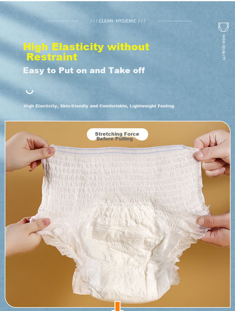 NORTHSHORE Adult Pull-Up Diapers for Elderly, Disposable Incontinence Pads for Seniors, Unisex, XL Size, 40 Pieces 5