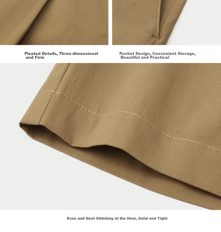 Giordano Women's Cropped Pants, Summer New Style, Pure Cotton Pleated Wide-Leg Pants, Semi-Elastic Waist, Thin Skirt Pants, 05425328 20