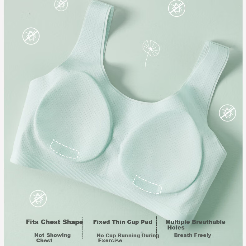 COCO SMART Girls' Bra for Middle And High School Students during Puberty, Shaping Underwear for Ages 12-16, Sports Bra for Young Wome 6