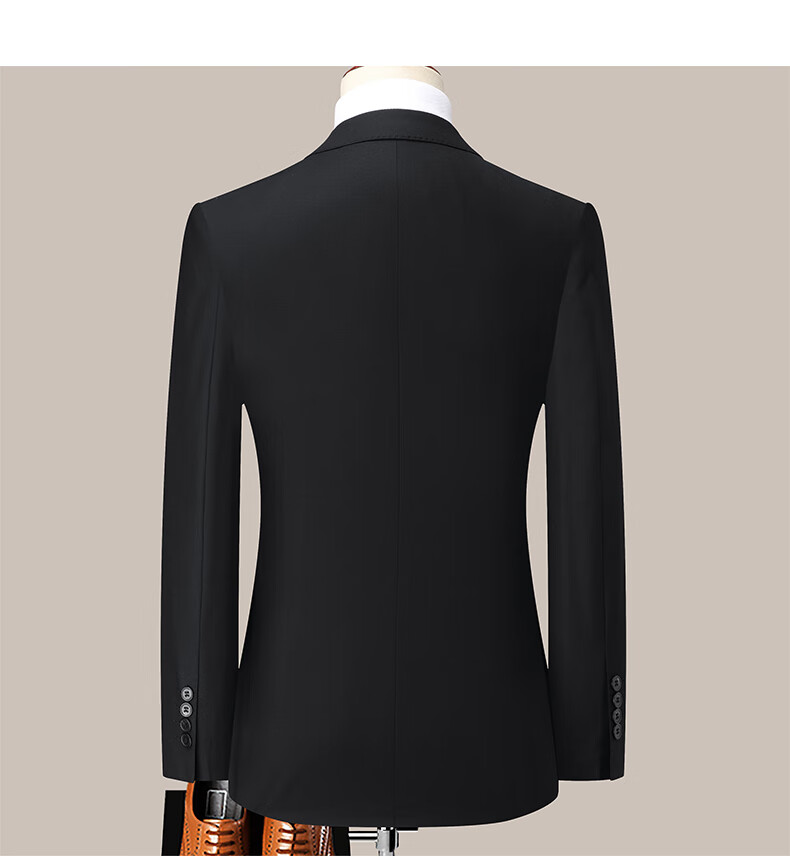 FIRS Men's Suit Set with Mulberry Silk and Lyocell Professional Workwear Formal Business Suit Groom Best Man Attire 7