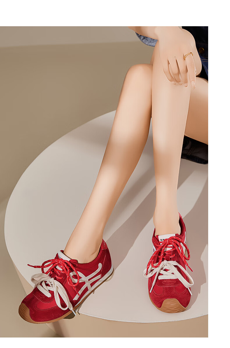 St&Sat Thick-Soled Training Shoes for Women, Summer 2026 New Style, Height-Increasing Soft Sole, Comfortable Classic Versatile Forrest Gump Casual Sneakers 10