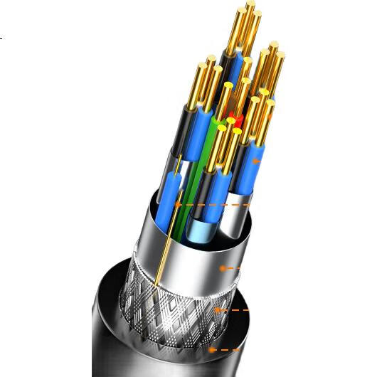 Кабель SAMZHE HDMI to DVI, 8 метров, DH-8080, для телевизора, проектора, ноутбука, монитора