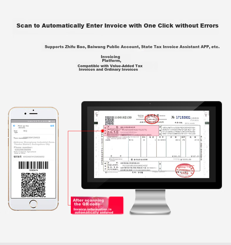 Youku One-Dimensional And Two-Dimensional Barcode Scanner Gun, Universal Pharmacy Traceability Code Scanner for Supermarket Checkout, Warehouse Logistics Express Barcode Gun Scanner 7