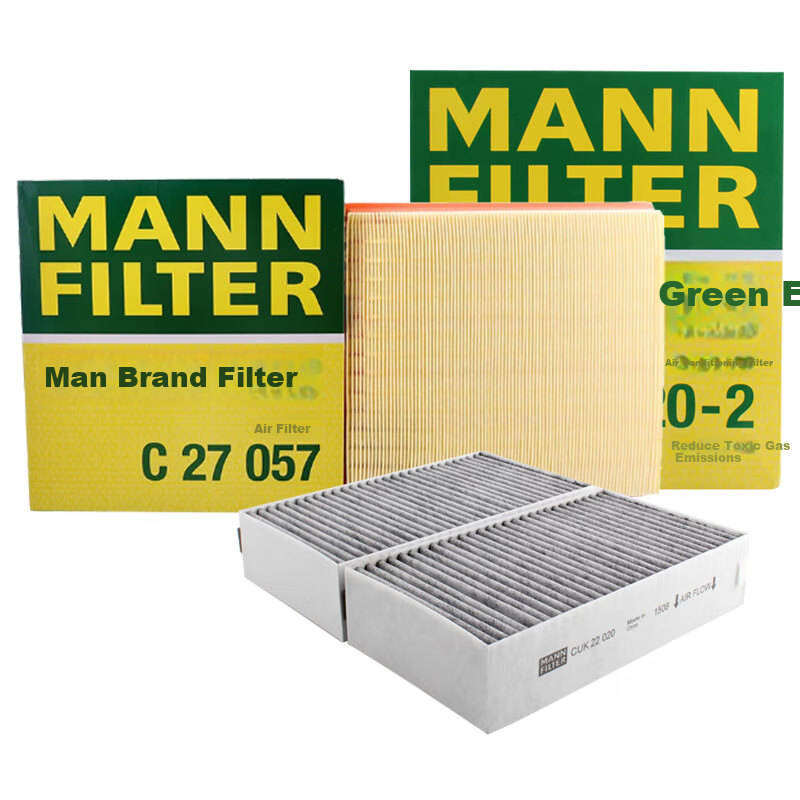 MANNFILTER Filter Set Including Air Filter And Cabin Air Filter, Compatible with 2020-2023 Buick GL8 Landmark Executive 2.0T