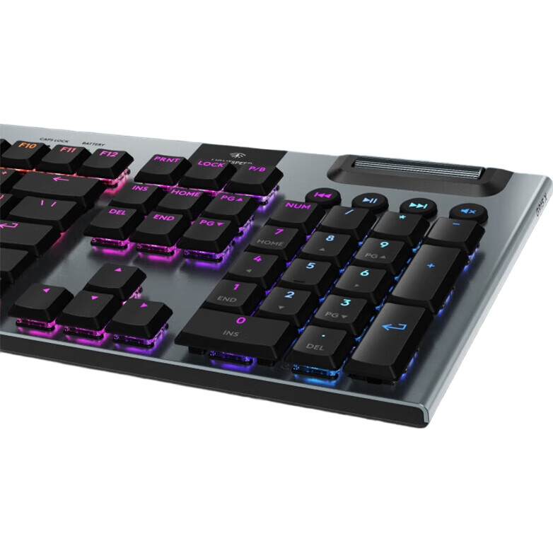 Игровая клавиатура Logitech G G915 X LIGHTSPEED Wireless White-T, механическая, низкопрофильная, беспроводная, с подсветкой RGB