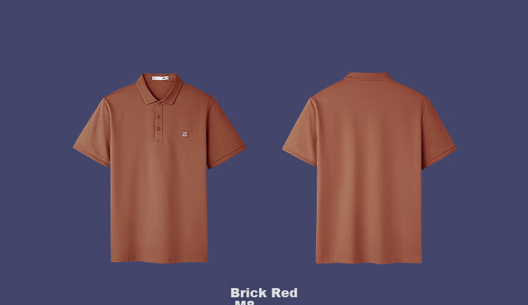 HLA Short-Sleeve Polo Shirt for Men, Summer Three-Body Collaboration Series, Cool-Feeling Men's Summer Wear 13