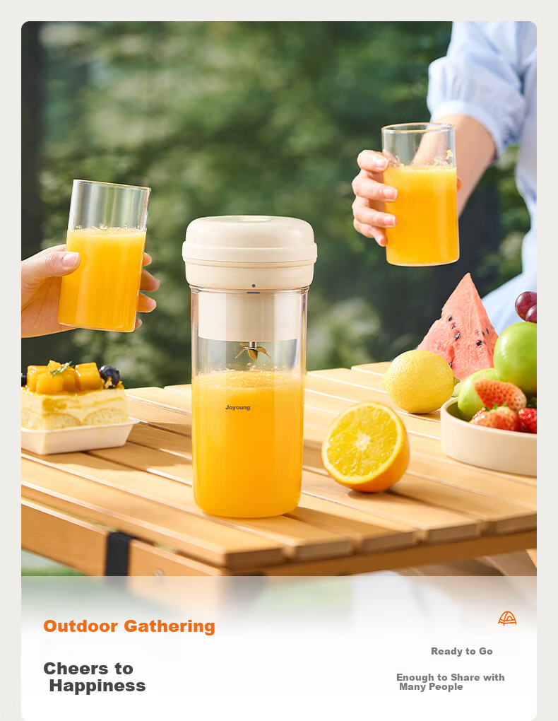Joyoung Portable Juicer Cup, Fruit And Vegetable Juice Maker, Baby Food Processor, Electric Multi-Function Blender Cup L3-LJ320 6