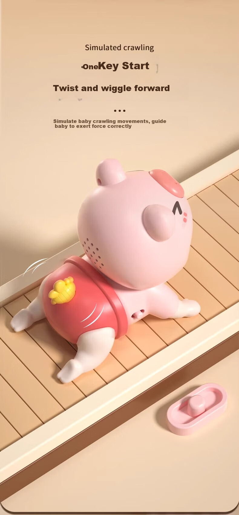 Wanletu Baby Play Gym Newborn Foot Piano Leg Strength Training Birthday New Year Gift 2