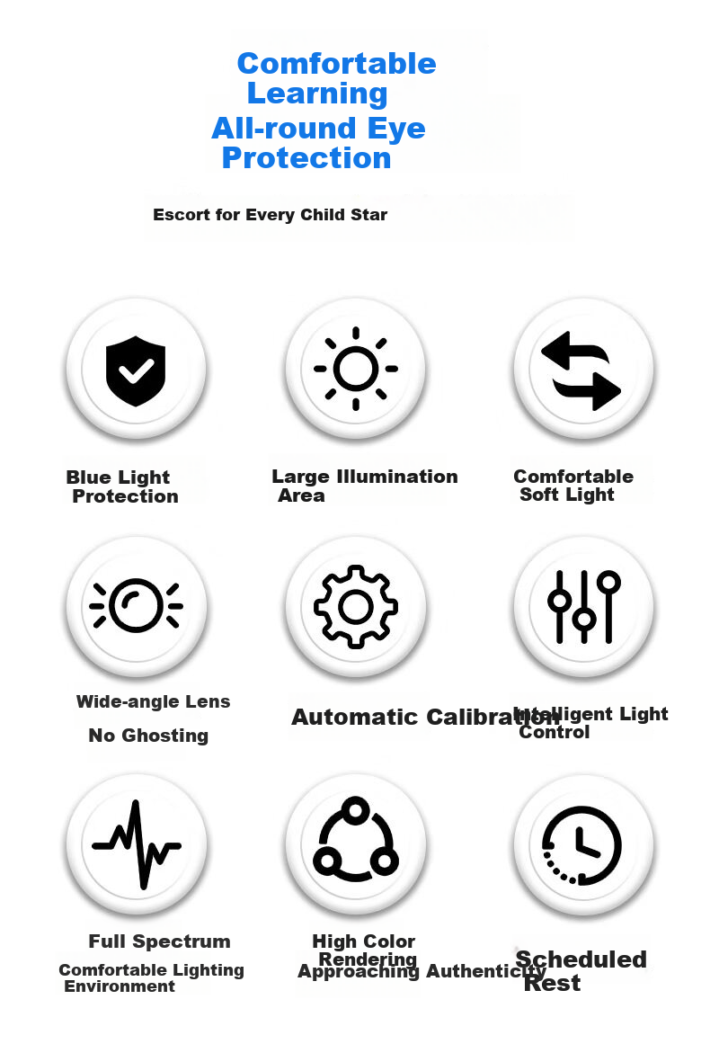 Jianguangyi Desk Lamp Eye Protection Study-Specific Anti-Nearsightedness Student Desk Children Writing Homework New Plug-In Model Desk Lamp 2025 3