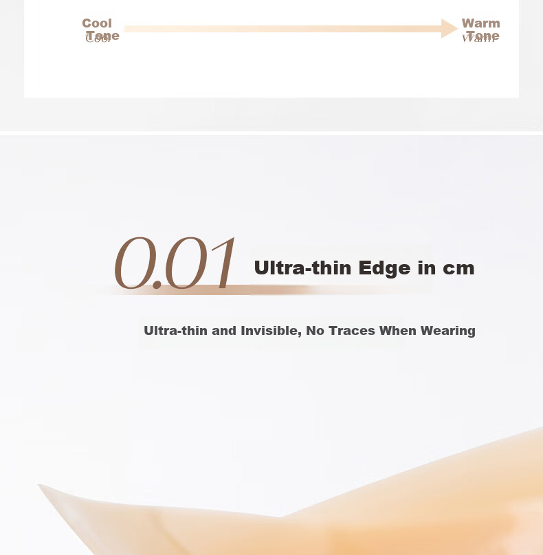 Vcn [Half-Round Adhesive Patch] N03, Natural Skin Tone, Thin Wedding Dress, Invisible, Prevents Nipple Show-Through, Anti-Exposure, for Summer 9