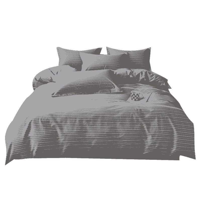 Grace 7A Antibacterial Duvet Cover Single Piece, Skin-Friendly Brushed Printed Single Bedding for Students, Free Wings 150*200cm