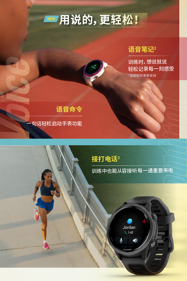 GARMIN Forerunner570 Frost White (42mm), Heart Rate Running Outdoor Sports Smartwatch, Birthday Gift 1