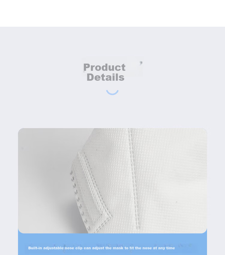 Shunxuan KN95 Dust Mask, Heavy-Duty Dust Industrial Mask for Smog, PM2.5, Influenza A, Anti-Splash, Bacteria, Ear-Loop without Valve S9501, 50 Pieces/box 12