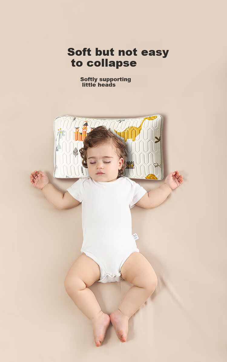 Aibaoshi Baby Comfort Pillow, Plush Candy Pillow, Newborn Growth Strip Hug Pillow, Multifunctional Side Sleeping Support Pillow, Light Green M486 3