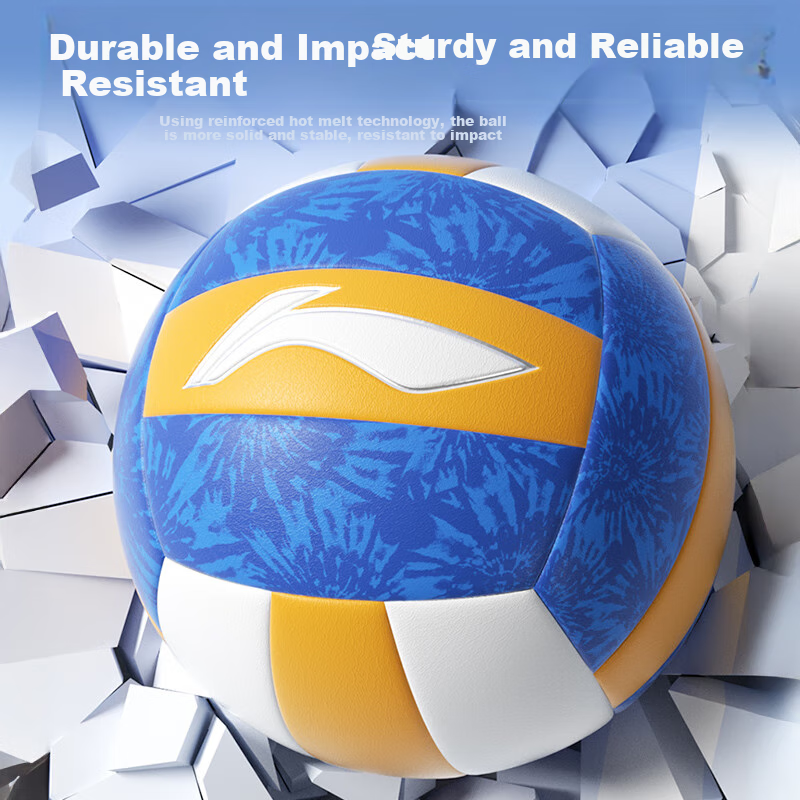 Li-Ning Volleyball Size 5 for Middle School Entrance Exam Training, Competition, Physical Education Class, Primary And Secondary School Physical Test, Adult And Children's Soft And Hard Volleyballs in Size 5