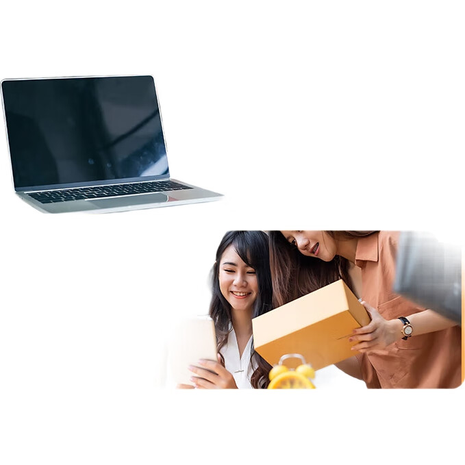 Клейкая упаковочная лента M&G AJD957DD, прозрачная, 60 мм x 100 м, 50 мкм, 6 рулонов в упаковке