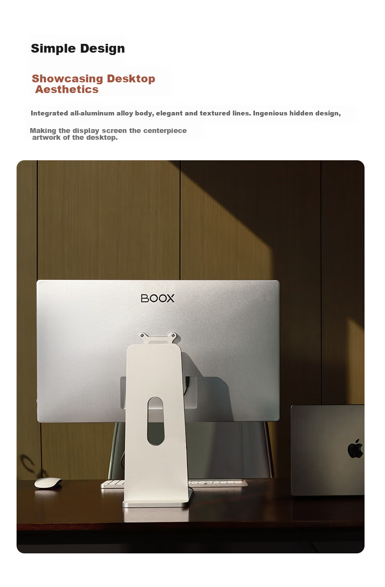 BOOX MiraPro E-Ink Display with Color Screen, 25.3-Inch Electronic Color E-Ink Screen, Smart Office Large-Screen E-Paper Notebook 8