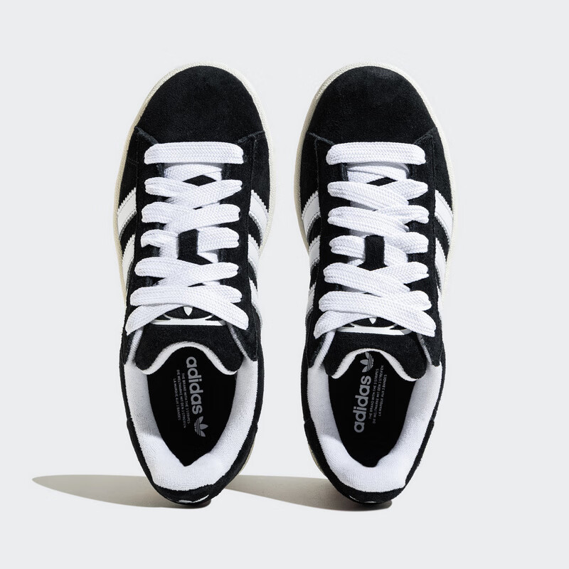 Adidas Trefoil Series, Men's And Women's Shoes, CAMPUS 00s Casual Shoes, JQ4111, Black, Size 42.5 4