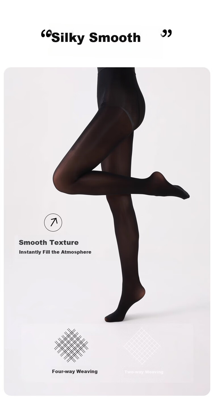 MiiOW Horse Oil Stockings for Women, 80D Thin Spring And Autumn Style, Sexy Anti-Snagging, 2026 New Model Bare Leg Effect, Pearl Pantyhose, 2 Pairs 13