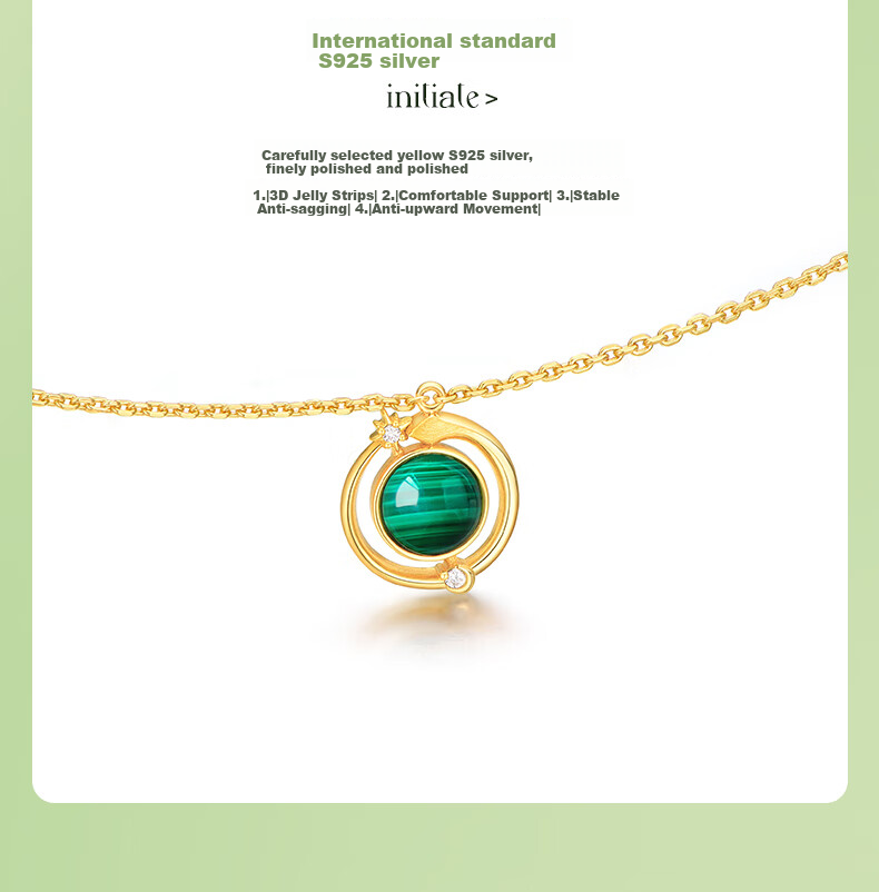 Aideyueding Planet Original Silver Necklace for Women, 2025 New Style Niche Design Collarbone Chain, New Year Gift for Girlfriend Or Wife 6