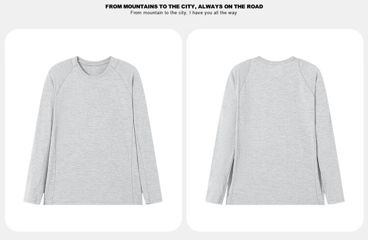 Toread Quick-Dry Long Sleeve T-Shirt Men Outdoor Summer Moisture-Wicking Breathable Ultra-Thin High Elasticity Sports Hiking Mountaineering Base Layer Shirt 18