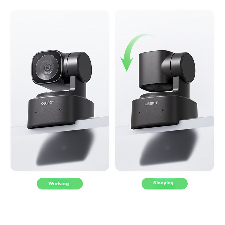 OBSBOT Xunying TINY SE AI Camera, Live Streaming Webcam for Desktop with Microphone, 1080P HD Video Conference Camera, Intelligent Tracking, Influencer Livestreaming Equipment 18